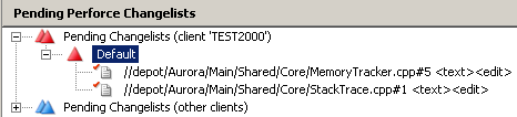 Small changelists in perforce